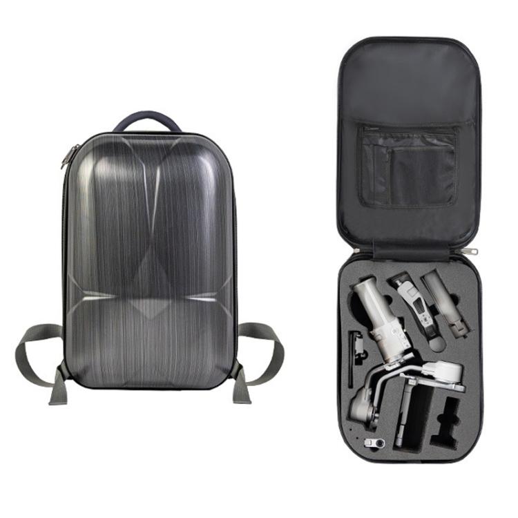 For DJI RS 4 Mini Large Capacity Waterproof Handheld Stabilizer PC Hard Shell Backpack, Carbon Fiber, Brushed For DJI RS 4 Mini Large Capacity Waterproof Handheld Stabilizer PC Hard Shell Backpack, Carbon Fiber, Brushed
